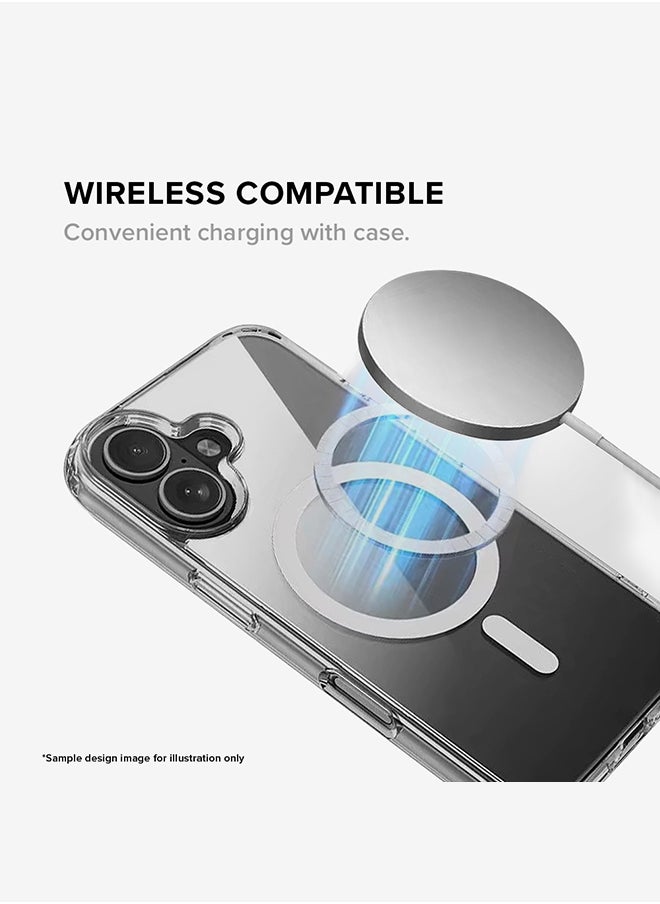 Stylizedd - For iPhone 16 Plus Case [Compatible with MagSafe] Slim Magnetic cover Clear Phone Case - GOT House Stark - Image 1