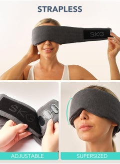 SKG SKG Restore Pro Sleep Mask - 100% Light Blackout for Men Women  - Image 2