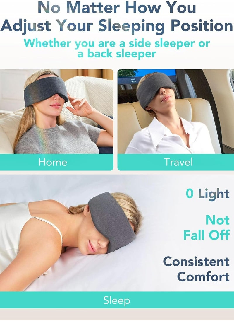 SKG - SKG Restore Pro Sleep Mask - 100% Light Blackout for Men Women - Image 1