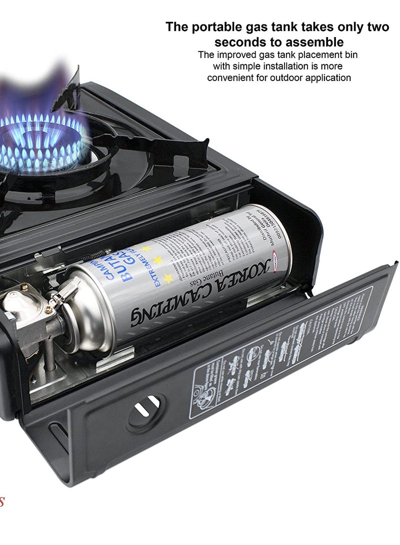 GO2CAMPS عبوة غاز البيوتان / غاز التخييم لموقد التخييم المحمول وموقد النزهات - 220 غرام - Image 2