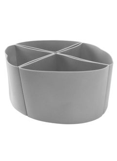 Thoraya Slow Cooker Divider Liner 4 in 1 Silicone Reusable Leakproof Cooking Liner for 6 Quart Pot Grey  - Image 3
