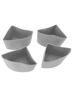 Thoraya Slow Cooker Divider Liner 4 in 1 Silicone Reusable Leakproof Cooking Liner for 6 Quart Pot Grey  - Image 2