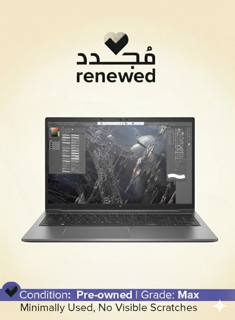 جهاز HP ZBook Firefly 14 G7 المجدد – i7-10610U، 16GB RAM، 256GB SSD، شاشة 14" FHD تعمل باللمس