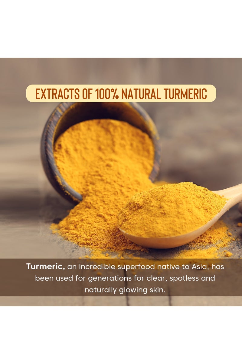 DermoViva Face Wash Turmeric 150ml - Image 4