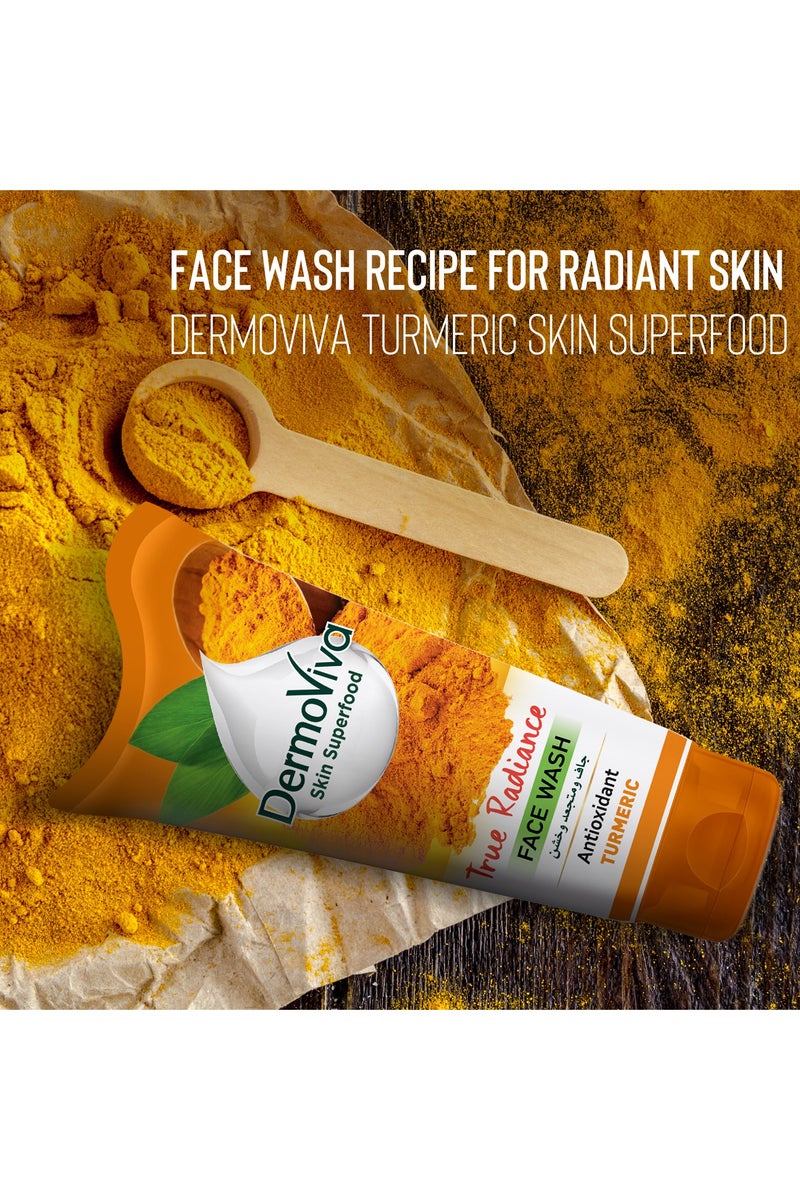 DermoViva Face Wash Turmeric 150ml - Image 2