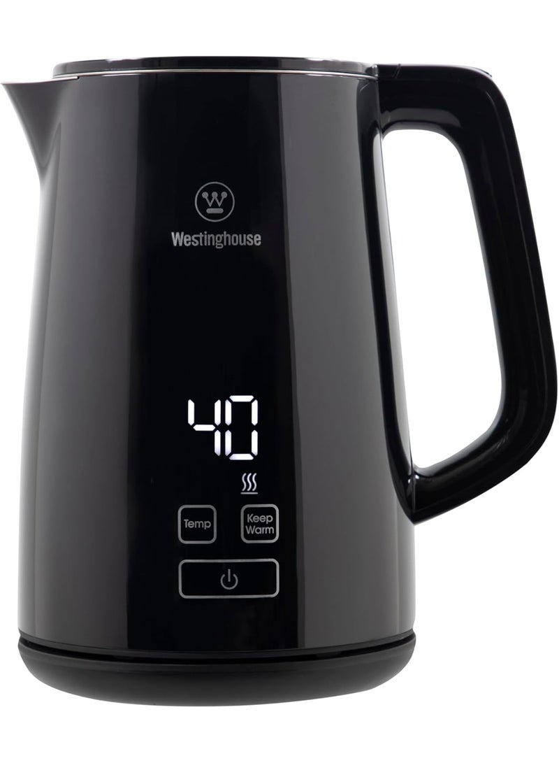 Westinghouse Westinghouse USA 1.7L Digital Electric Kettle – 2200W Fast Boil Variable Temperature Control - SS Interior - LED Touch Display - Auto Shut-Off & Boil-Dry Protection (UAE Version) - 2 Years Warranty - Image 1