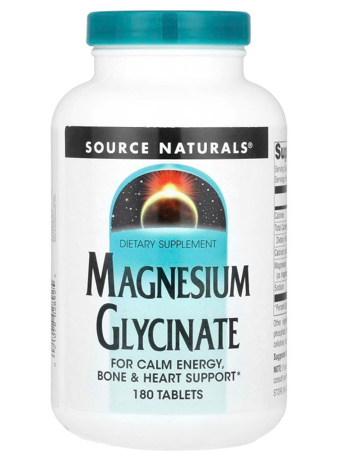 Magnesium Glycinate  180 Tablets