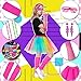 Tacobear 14Pcs Kids 80s Costume 5T14 Accessories Set Halloween Party Fancy Outfits Cosplay 1980s Theme Retro Hop Hip Party for Girls Teen Tween Teenager 6 7 8 9 10 11 12 13 - Image 2