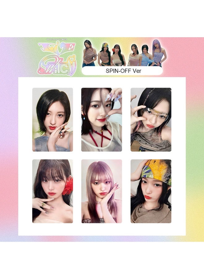 NIBEMINENT 6 Pcs Kpop IVE SWITCH Lomo Cards Card For Fans Collection Gifts - Image 1