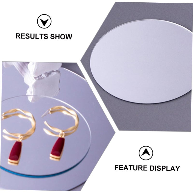 Reflective Photography Mirror Props 14X14X0 2cm For Jewelry Cosmetics Display Background - Image 5