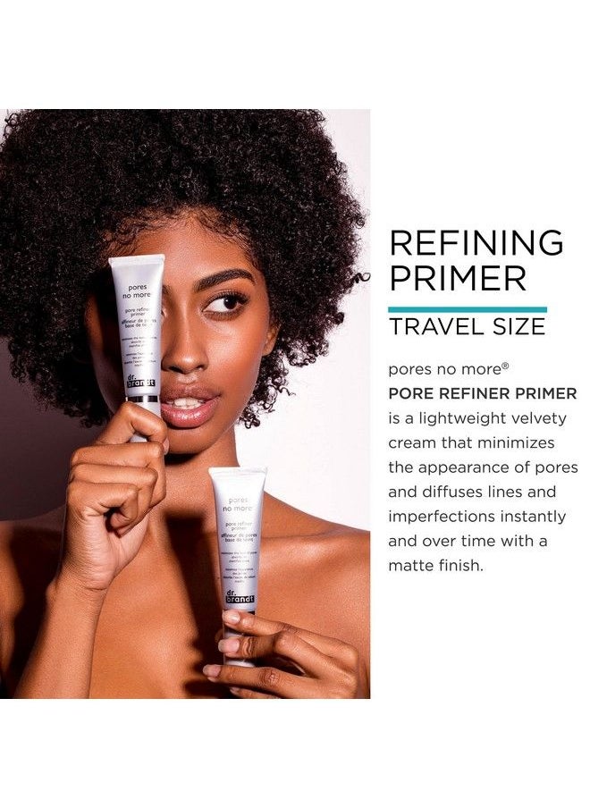 Dr. Brandt Skincare - Dr Brandt Pores No More Pore Refiner Primer Travel Size Pore Refiner and Makeup Primer Mattifies Skin and Refines the Look of Pores (05 fl oz) - Image 1