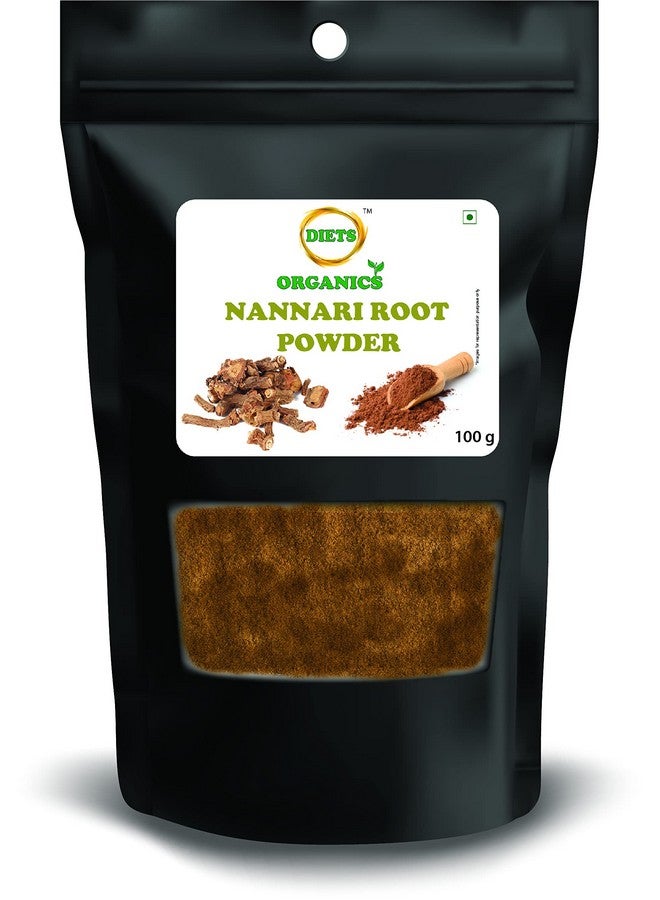 DIETS ORGANICS مسحوق ناناري من دايتس أورجانيكس | أنانتامول | مسحوق جذر السارساباريلا - 100 جرام - Image 1