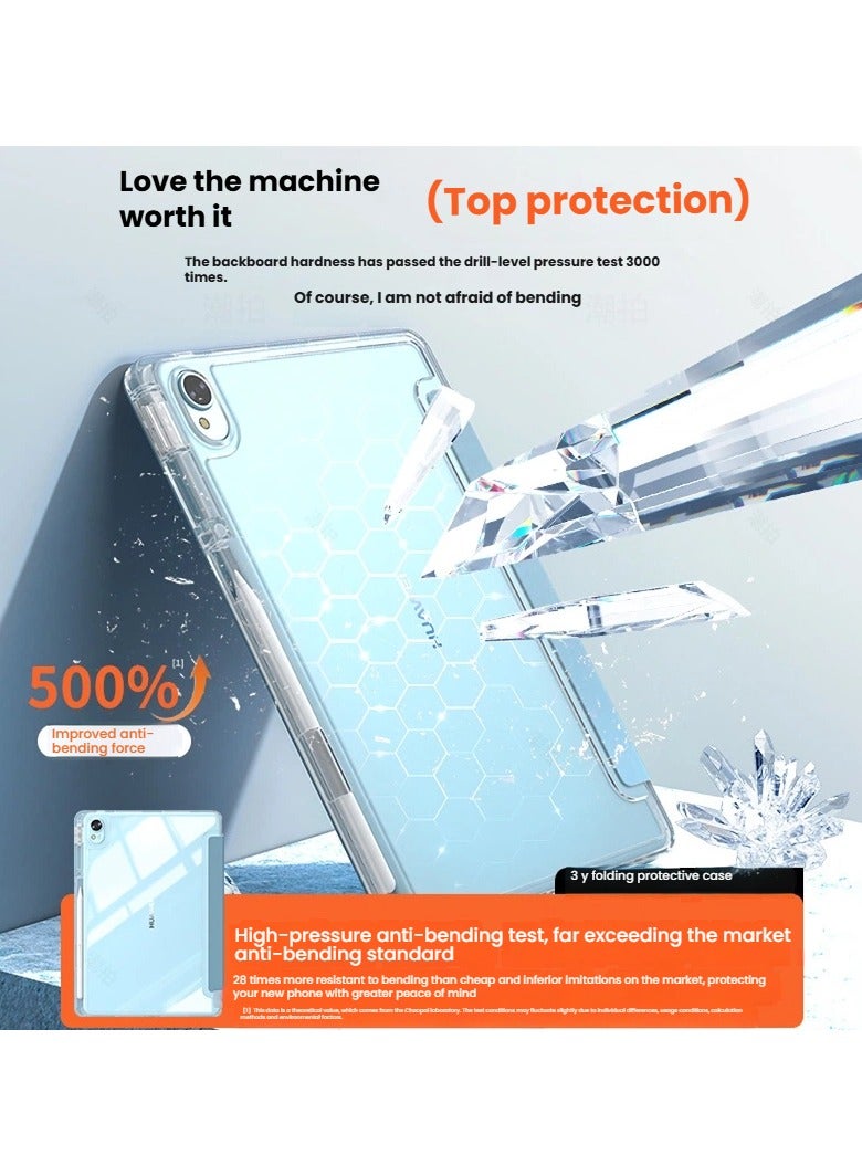 general Case for Huawei MatePadAir12 2025 Tablet Case with Pen Slot Transformable Magnetic Dual Sided Case 12 inch Drop Protection Case - Image 3