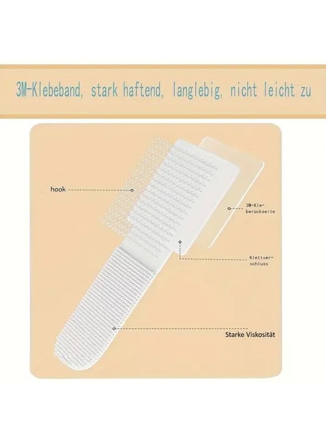 60 Pack Self Adhesive Hooks For Cat Netting Balcony Patio Pet Safety Barrier - Image 5