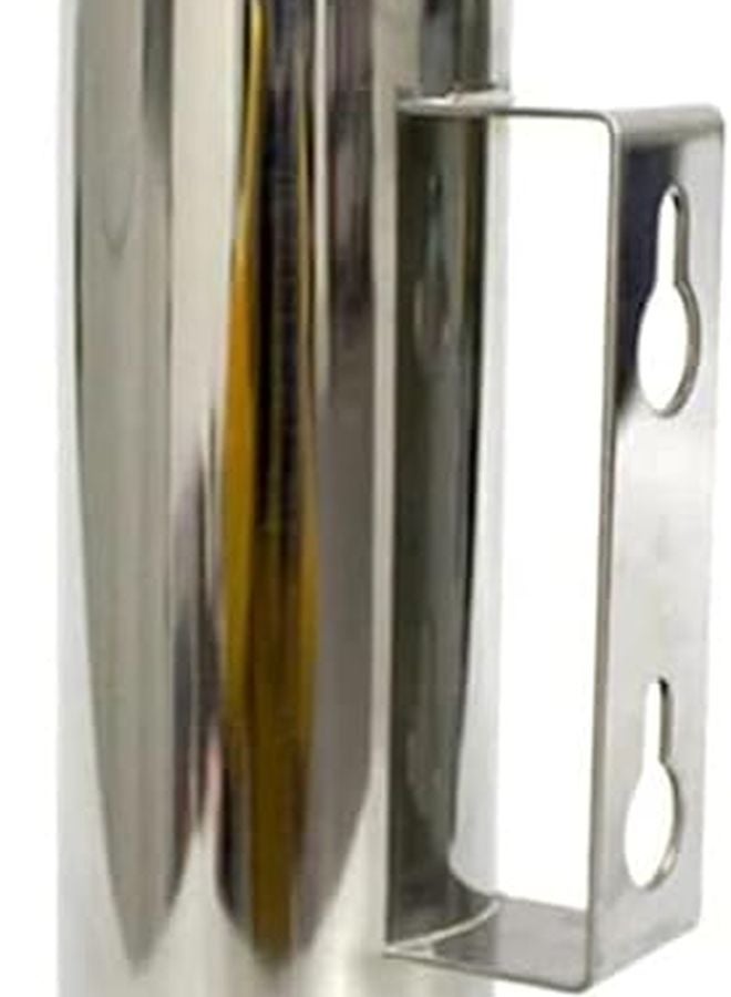 Black Wall Mounted Outdoor Cigarette Ashtray Receptacle Fireproof Waterproof for Hotels Restaurants - Image 5