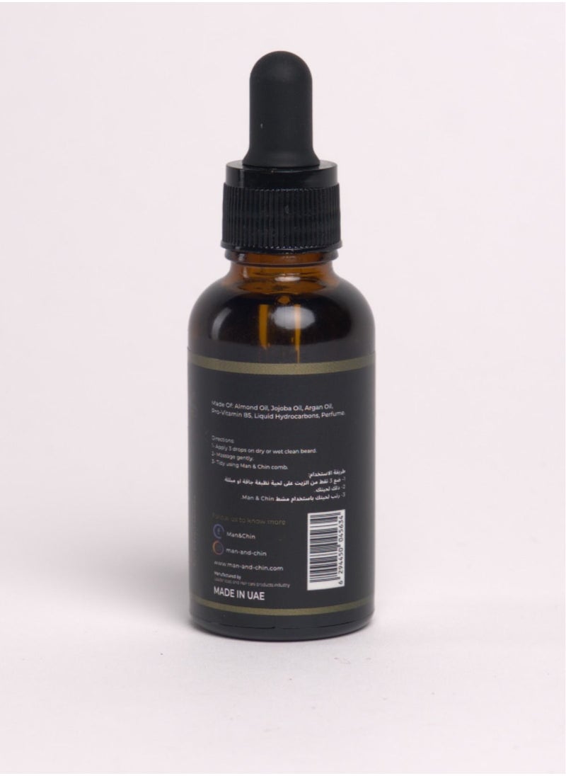 MAN&CHIN BEARD OIL - Olive Oil ( Growth )  - Image 3