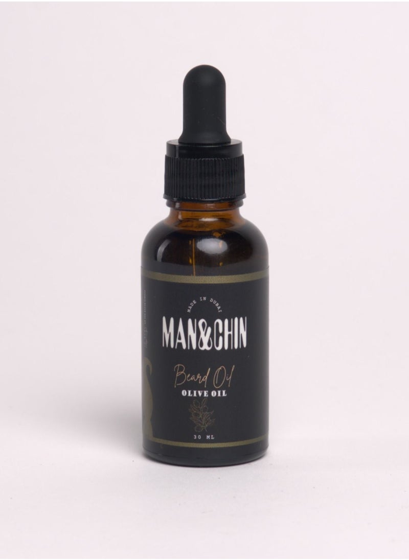 MAN&CHIN BEARD OIL - Olive Oil ( Growth )  - Image 2