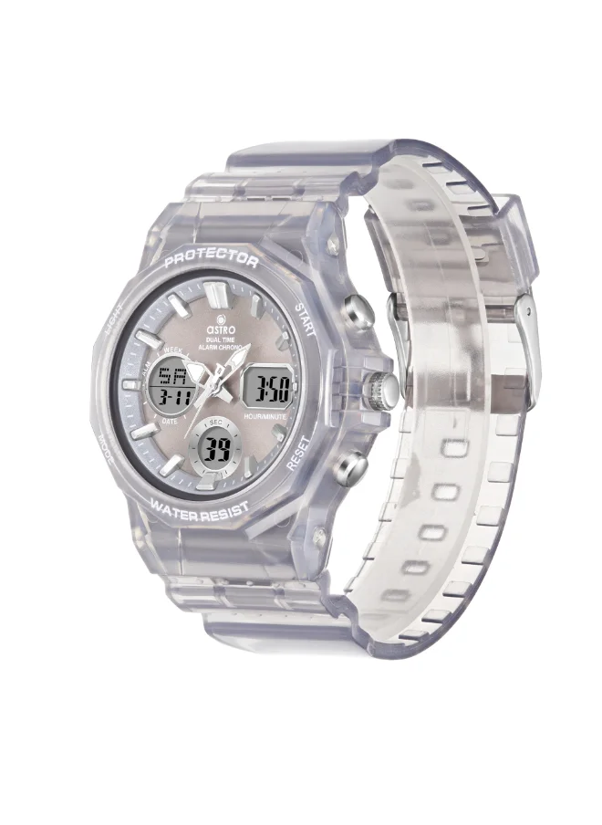 ASTRO Kids Analog-Digital Titanium Dial Watch - A24805-PPXX
