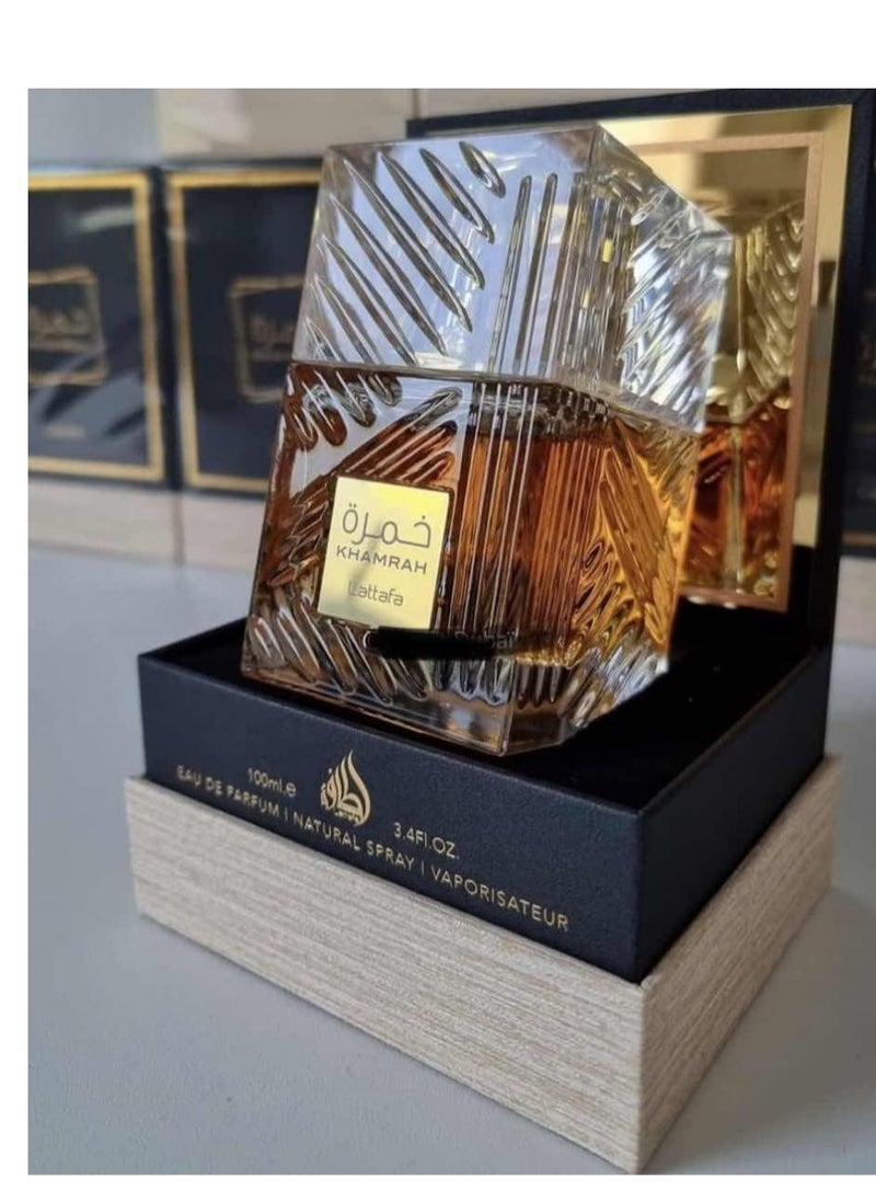 Lattafa Khamrah Lattafa EDP - Eau De Parfum Unisex 100ML  - Image 3