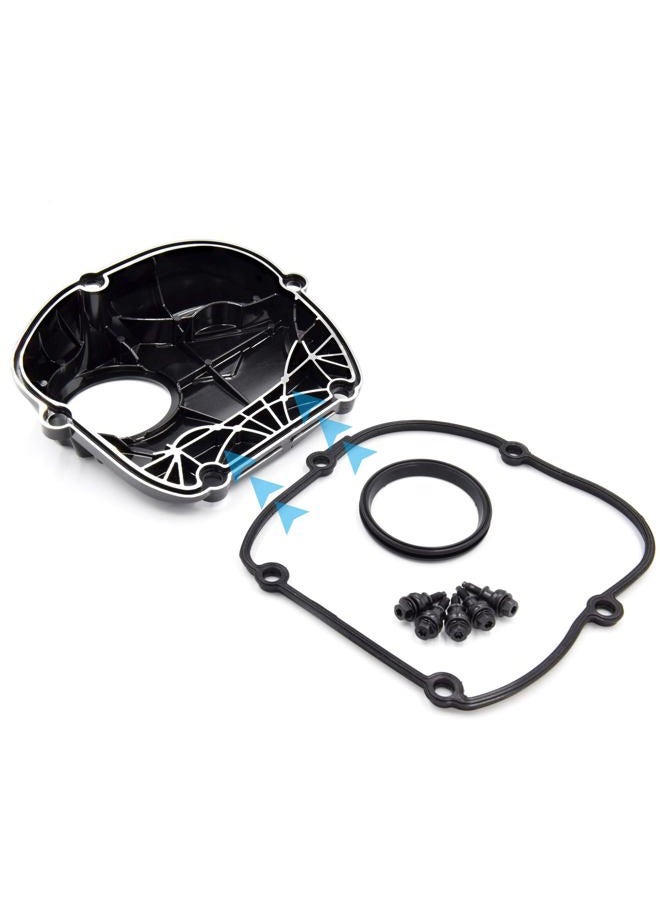 NMN Engine Upper Timing Chain Cover with Gasket Compatiable with GTI EOS CC A3 A4 A5 A6 Q3 Q5 TT Replaces# 06H103269H,06H103269C,06H103269G - Image 2