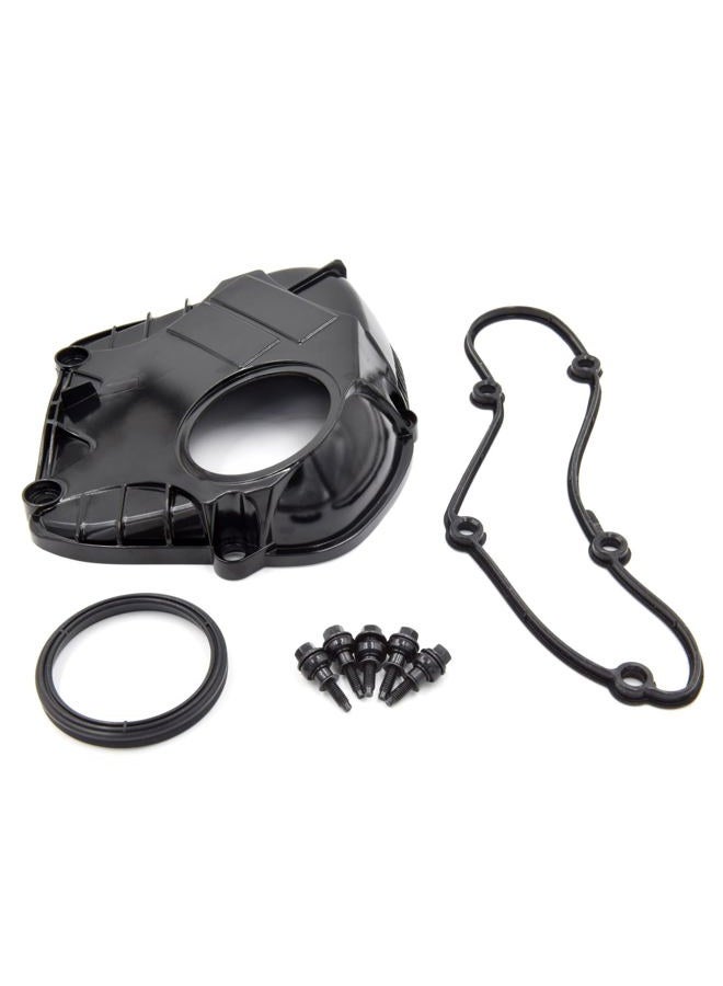 NMN Engine Upper Timing Chain Cover with Gasket Compatiable with GTI EOS CC A3 A4 A5 A6 Q3 Q5 TT Replaces# 06H103269H,06H103269C,06H103269G - Image 5