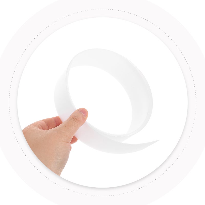 Strip Diffuser Cover - Tape Light Diffuser Panel Flexible Diffusion Board for Recessed Lighting Light Dimming Sheets 1mm-1220x45mm - Image 2