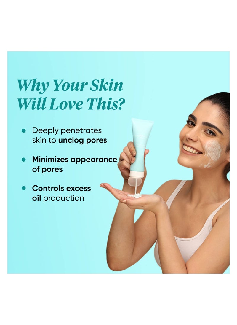Dot & Key - Deep Pore Clean Milky Foam Cleanser With Seaweed And Lotus Flower Face Wash For Nourished Skin Minimizes Pores Controls Excess Oil And Keeps Skin Hydrated 100ml - Image 1