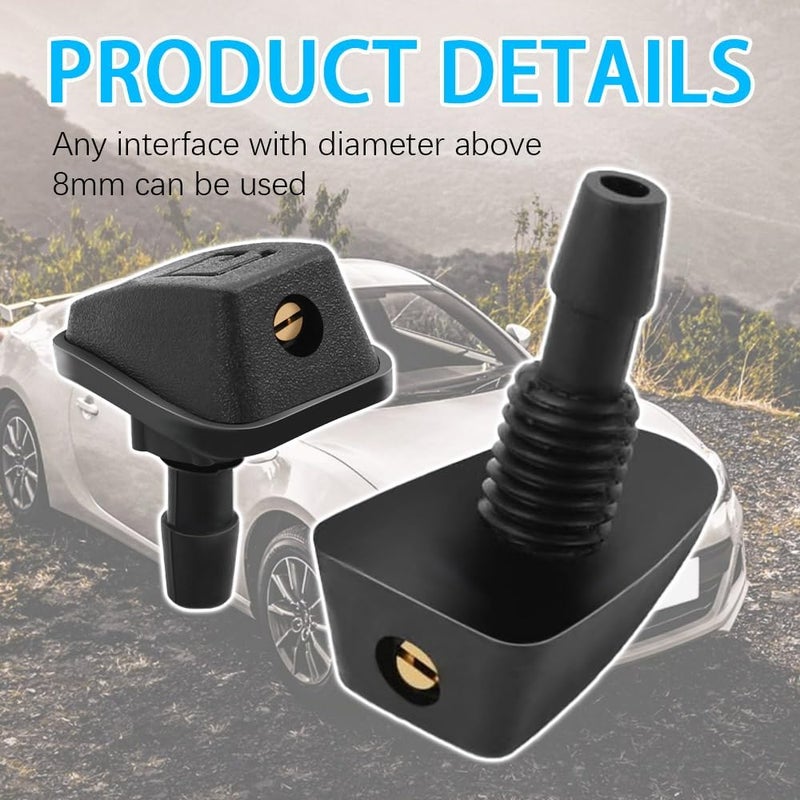 Middrivr 2PCS Front Windshield Washer Nozzles - Image 5