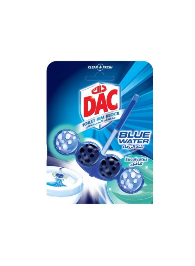 DAC Toilet Cleaner Blue Active Eucalyptus – 50g x 5 pack - Image 1