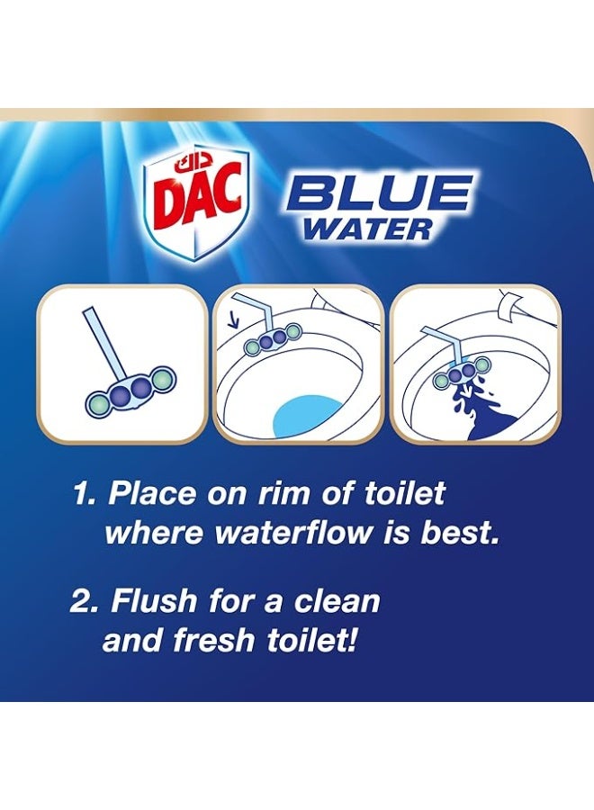 DAC Toilet Cleaner Blue Active Eucalyptus – 50g x 5 pack - Image 5