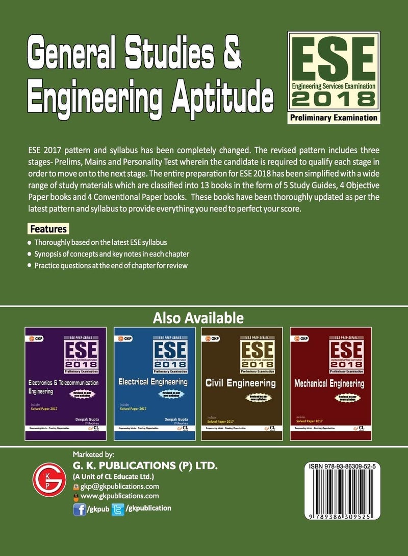 ESE 2018 Paper I General Studies & Engineering Aptitude Guide  - Image 2