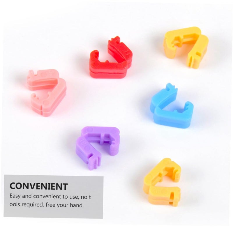 100 Pack Colorful Balloon Clips and Ties for Party Decoration Holiday Birthday - Image 4