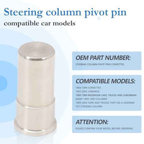 Taesayl Oversized Steering Column Pivot Pins for Chevr0let 1969-1999, Corvettes 1969-1996, Camaros 1967-2002 - Image 5