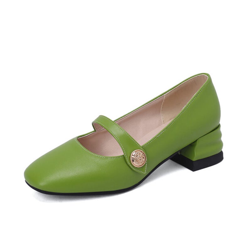 Simple Square Heel Large Size Women'S Shoes For 137 - Image 2