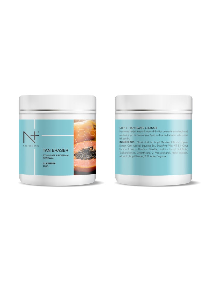 N Plus Professional Tan Eraser Facial kit, 400g - Image 3