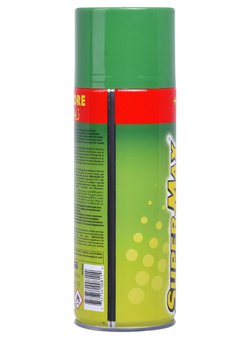 Super-Max - Lemon Lime Shaving Foam 400ml - Image 1