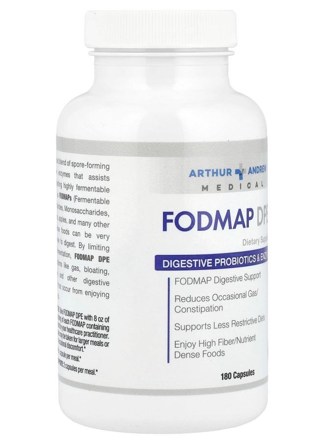 Arthur Andrew Medical FODMAP DPE® 180 Capsules  - Image 2