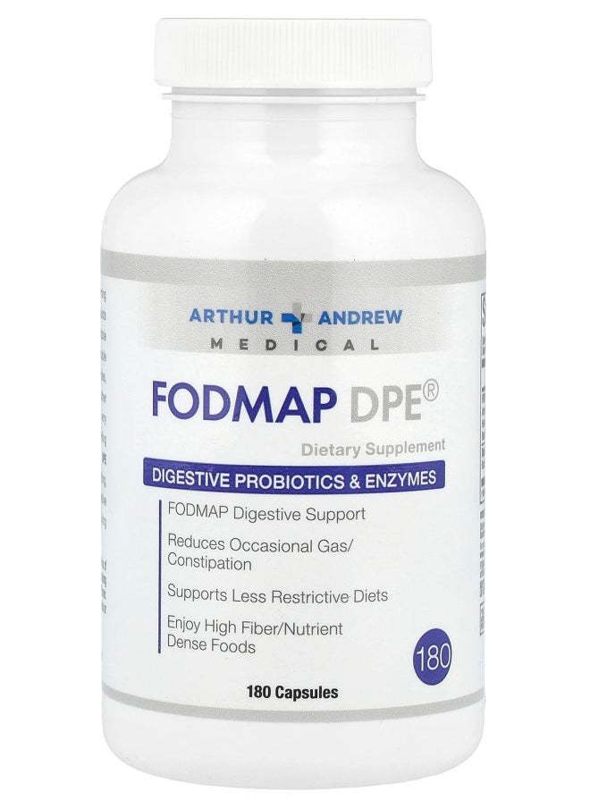 Arthur Andrew Medical FODMAP DPE® 180 Capsules  - Image 1