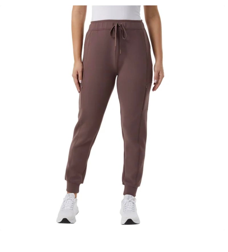32 Degrees Heat Women's Active Tech Jogger Pant with Pockets (US, Alpha, Small, Regular, Regular, Brown) - Image 1
