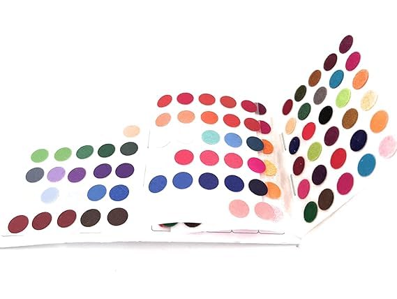 Awadh Multicolor Booklet Bindi for Women kumkum Bindi for Girl and Women Multicolor Sticker Bindi Pack of 1 Size 10 mm 180 Bindi - Image 1