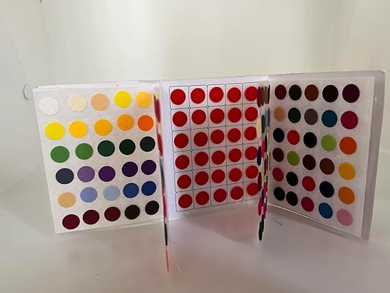 Awadh Multicolor Booklet Bindi for Women kumkum Bindi for Girl and Women Multicolor Sticker Bindi Pack of 1 Size 10 mm 180 Bindi - Image 4