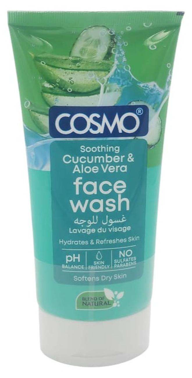 COSMO Soothing Cucumber And aloe Vera Face Wash 150 Ml