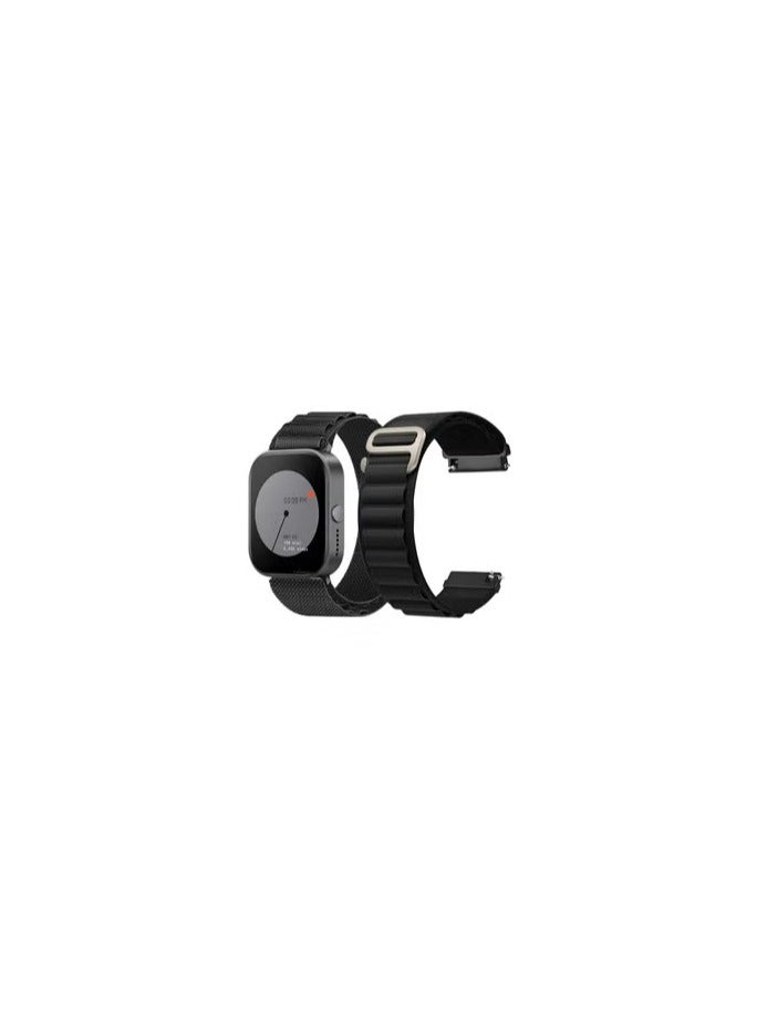 CATANES ( for Nothing Watch Pro 22mm ) Alpine Sport Strap Rugged Nylon Replacement Wristband for Men Women - Image 1