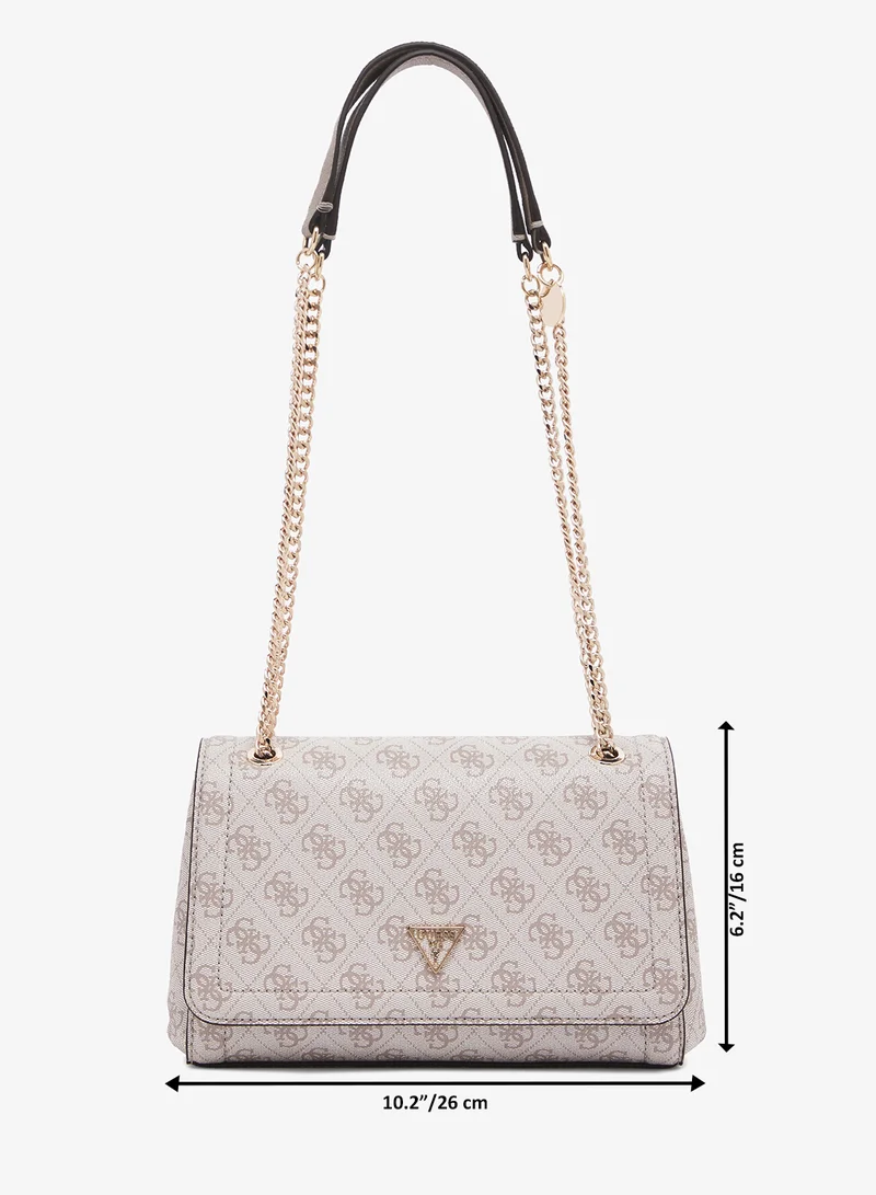 GUESS  Noelle II Flap Over Shoulder Bag for Women | Best Price UAE