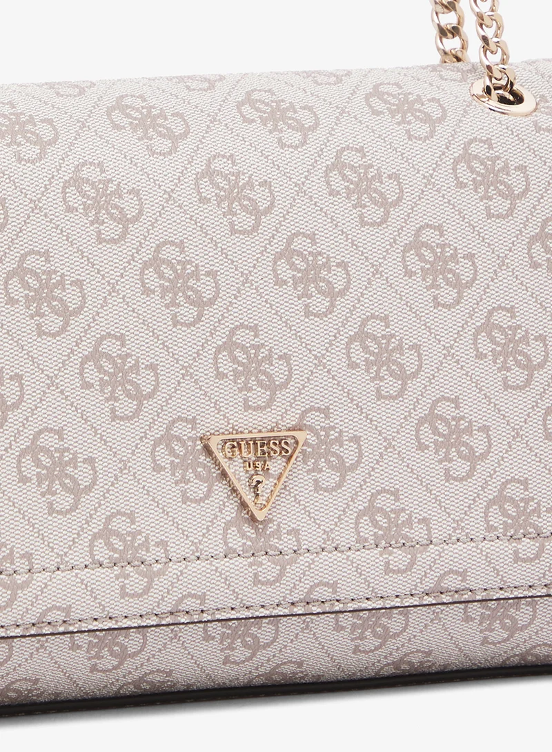 GUESS  Noelle II Flap Over Shoulder Bag for Women | Best Price UAE