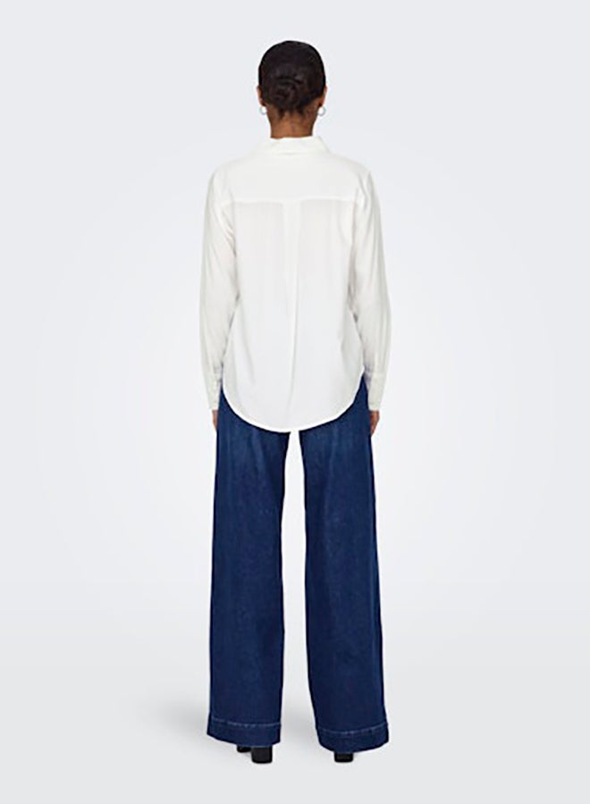 ONLY ONLY Womens Berit Life Longsleeve Shirt Woven  - Image 5