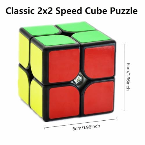 Shengshou 2x2x2 Puzzle Cube, Black - Image 3