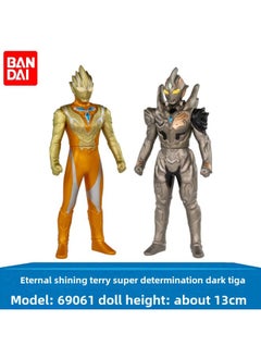 Generic Authentic Bandai Dinosaursaurio Agrux Race King Tao Man Monster Battle Soft Rubber Doll Toy Action Figure Collectible For Kids-Color:69061 Super Decisive Battle  - Image 1