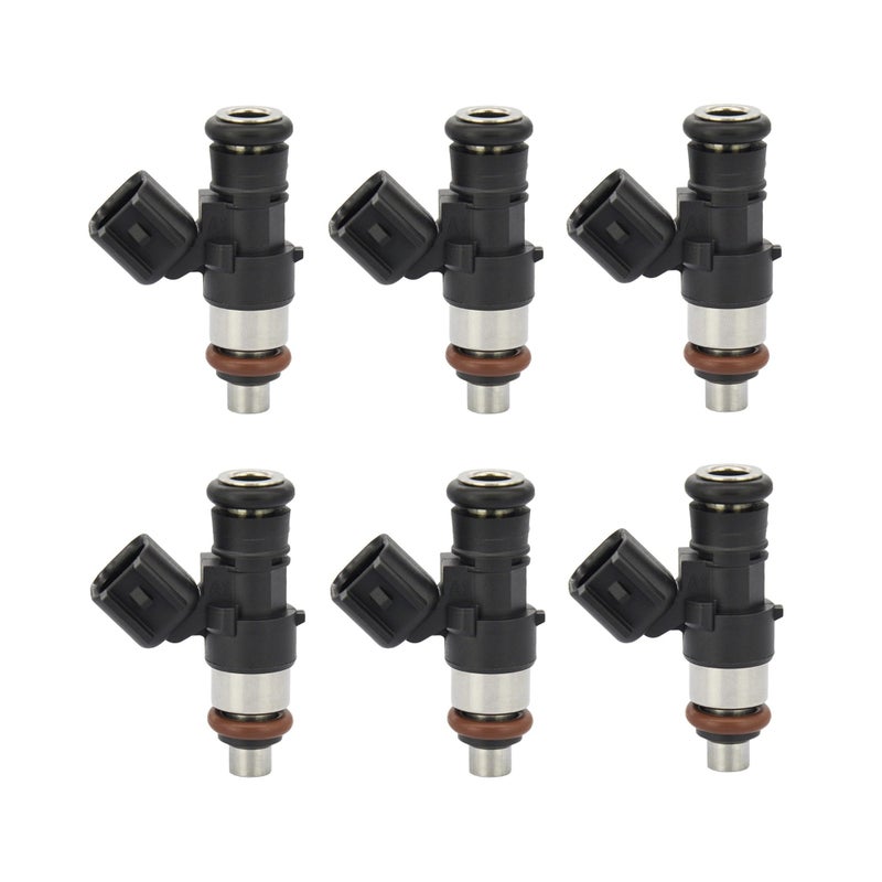 Vphix 6PCS Fuel Injectors Compatible with Ford EdgeFlexFusionTaurusTaurus X Lincoln MKSMKTMKXMKZ Mazda CX96 Mercury Sable 20072015 35L 37L Replace FJ1000 0280158091