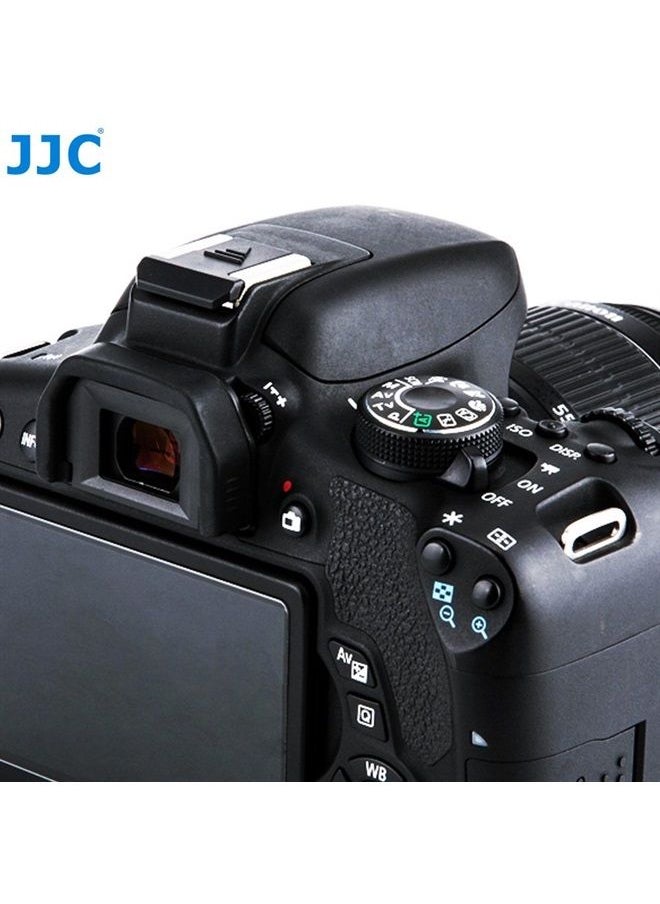 JJC - Camera Hot Shoe Cover Protector Cap for Canon EOS R100 R6 RP R Rebel T8i T7i T7 T6i T6 T5i SL3 SL2 M50 M5 850D 800D 760D 750D 4000D 1300D 90D 80D 77D 70D 5DM4 5DM3 5DM2 6D 6D2 7D 7D2 G1X III - Image 1